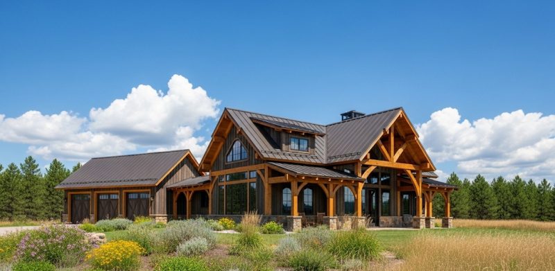 77885 Timber Frame Timber Frame Homes - Timber Shop